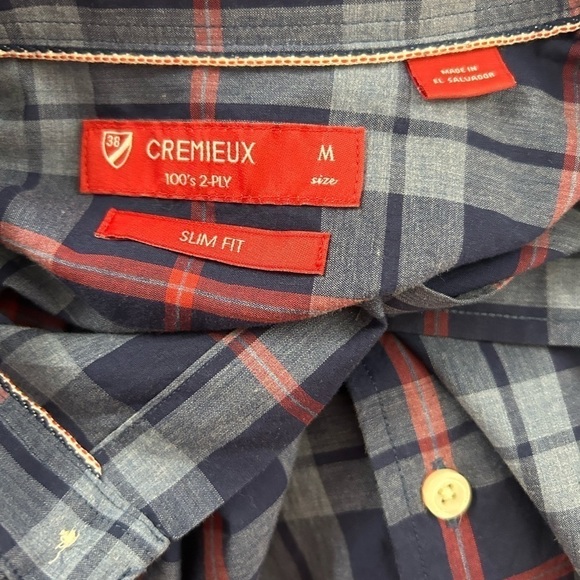 Daniel Cremieux Collection Plaid Button Down • Size: M • Used - Picture 8 of 9